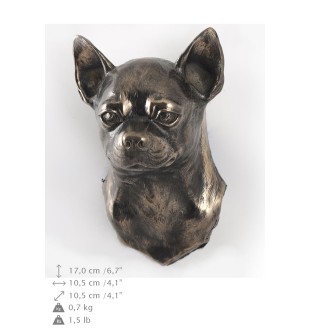 Chihuahua krótkowłosy głowa wisząca Art-Dog